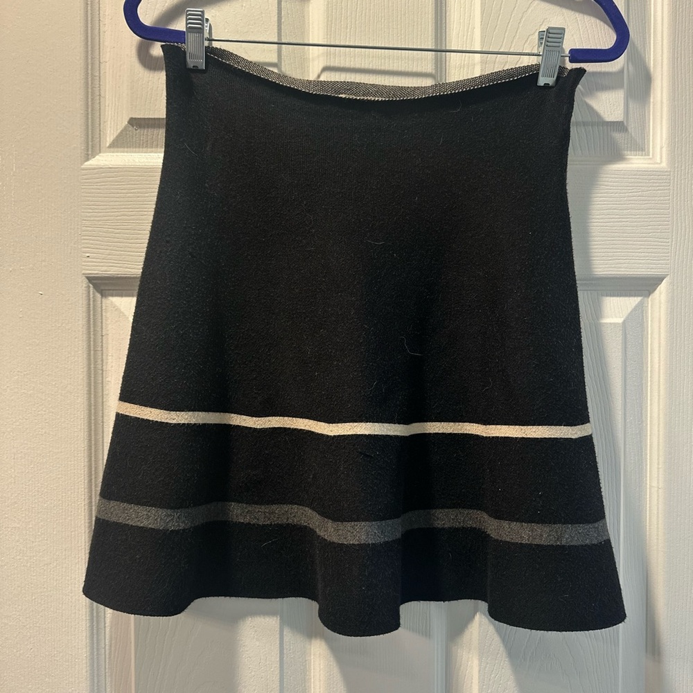 Max Studio Black Skater Skirt